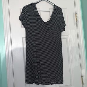 American Eagle Striped Swing Dress
